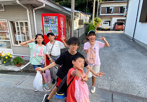 八丈島満喫キャンプの写真