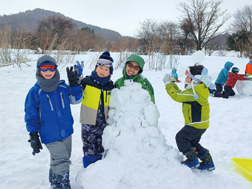 ゆきだるまキャンプの写真
